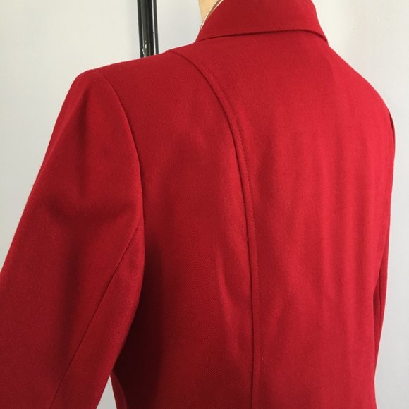 Vintage Pendleton 2pc skirt & jacket set 8 Petite - Picture 4 of 8